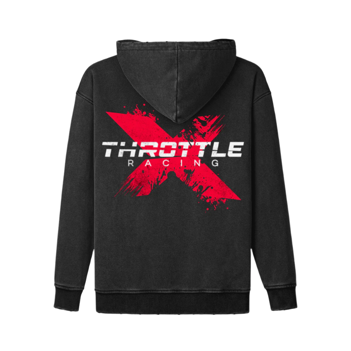 Throttle X Racing Slogan Hoodie